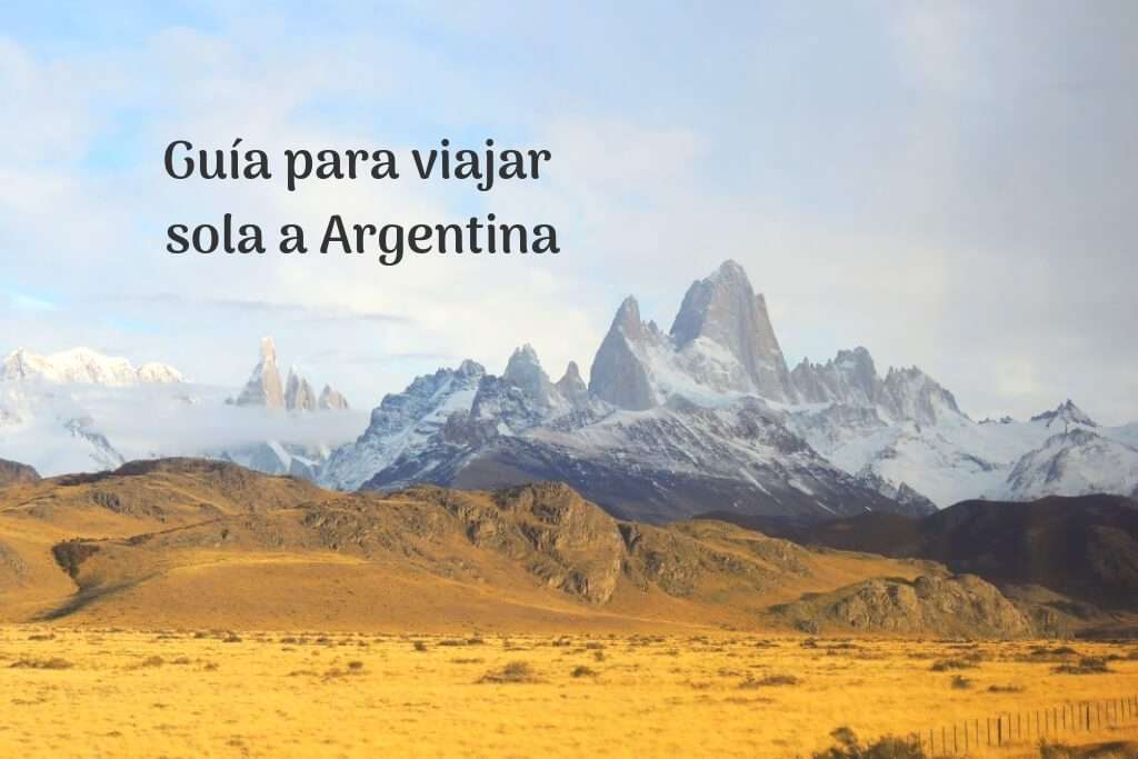 Viajar sola a Argentina