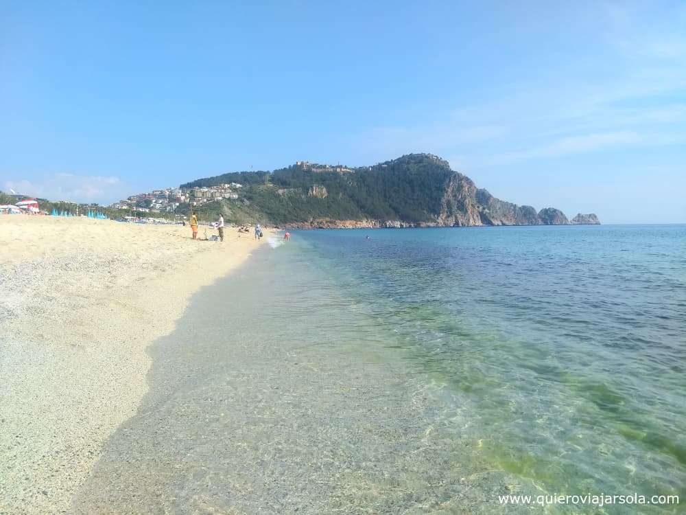 Playa de Cleopatra en Alanya