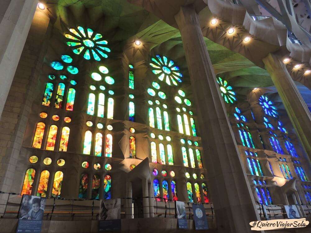 Interior de la Sagrada Familia