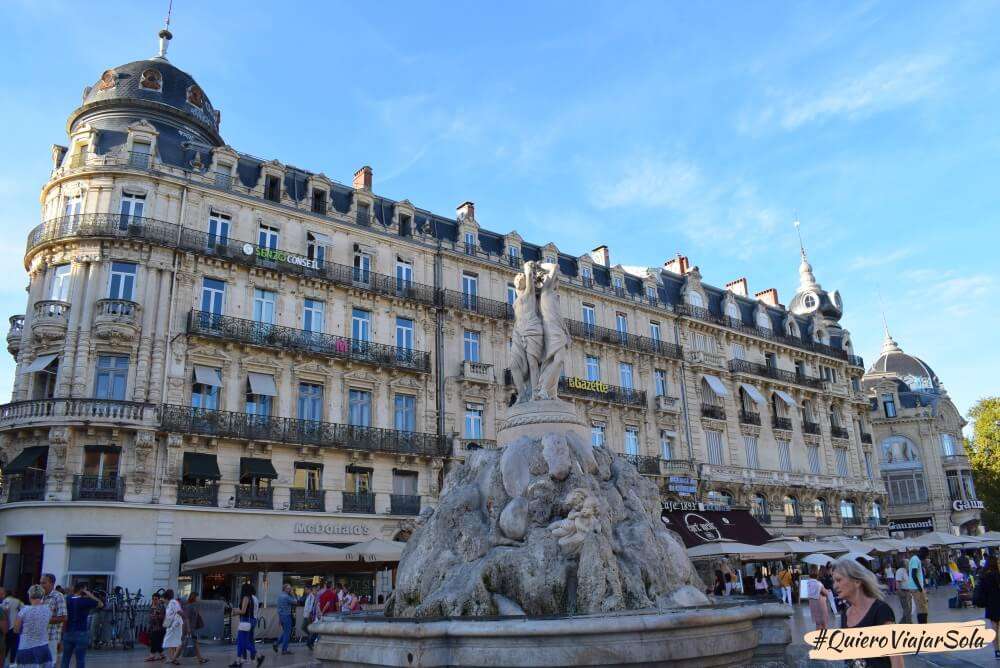 Place de la Comedie en Montpellier