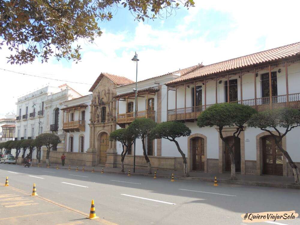 Facahada de la Casa de la Libertad