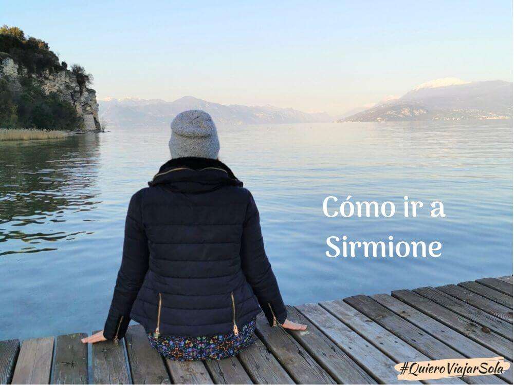 Yo en el lago di Garda en Sirmione