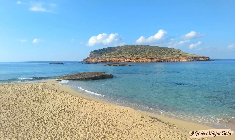 Viajar sola a Ibiza, Cala Comte