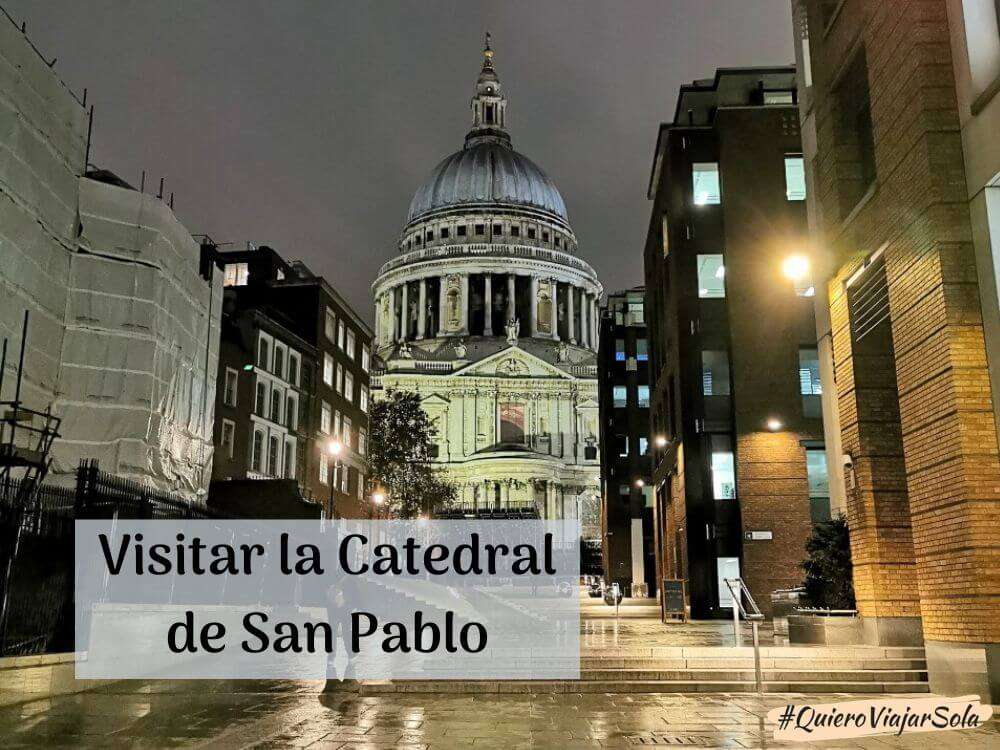 Catedral de San Pablo de noche