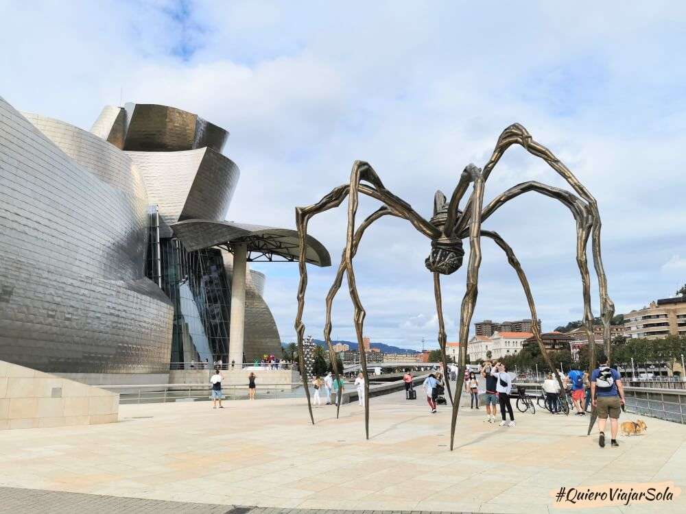 La famosa araña del Guggenheim