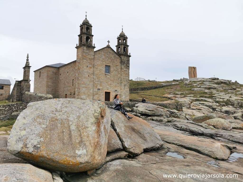 Yo en el Santuario de la Virgen de la Barca