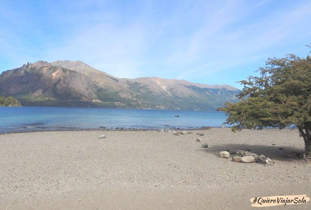 El lago Lago Gutiérrez