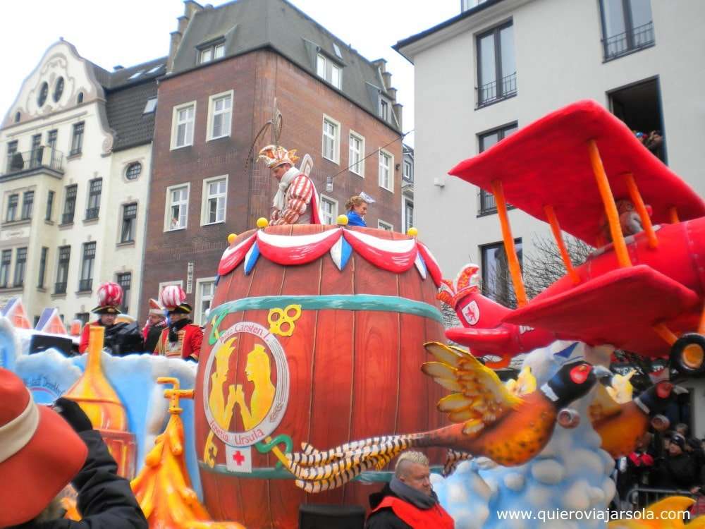 Carroza del Príncipe del Carnaval de Düsseldorf