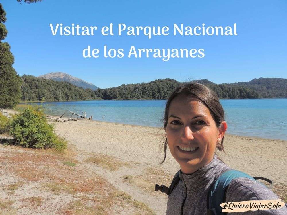 Yo en el Parque Nacional de los Arrayanes