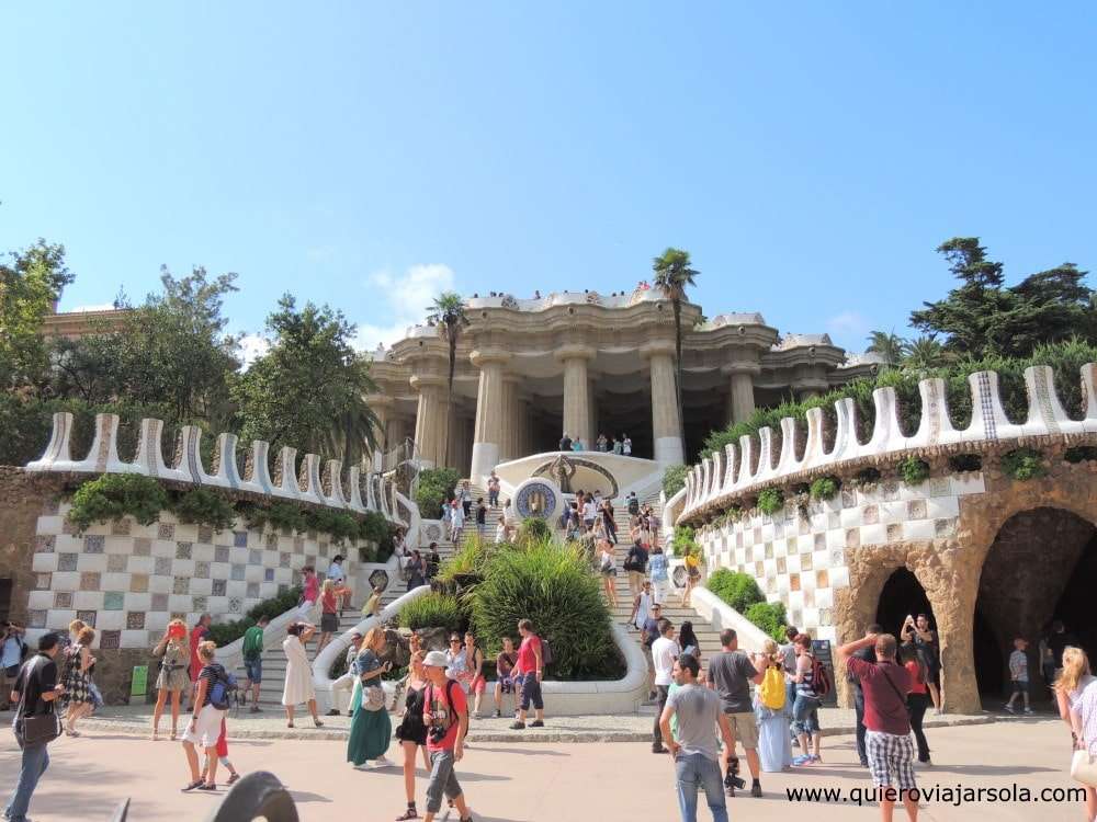 Entrada del Parc Guell