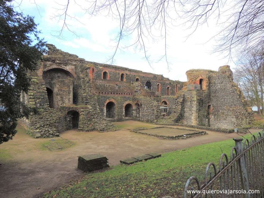 Ruinas de Kaiserswerth en Düsseldorf