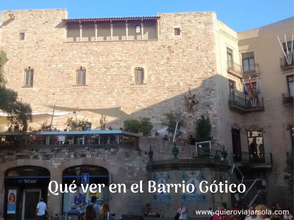 Edificio en el Barrio Gótico