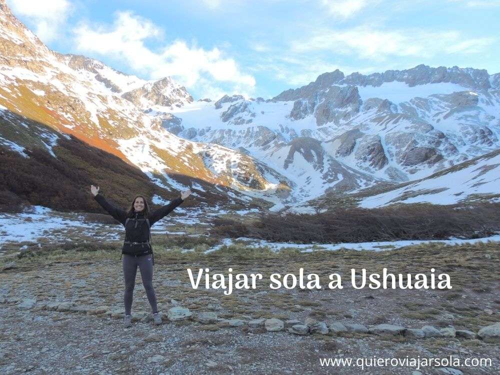 Viajar sola a Ushuaia