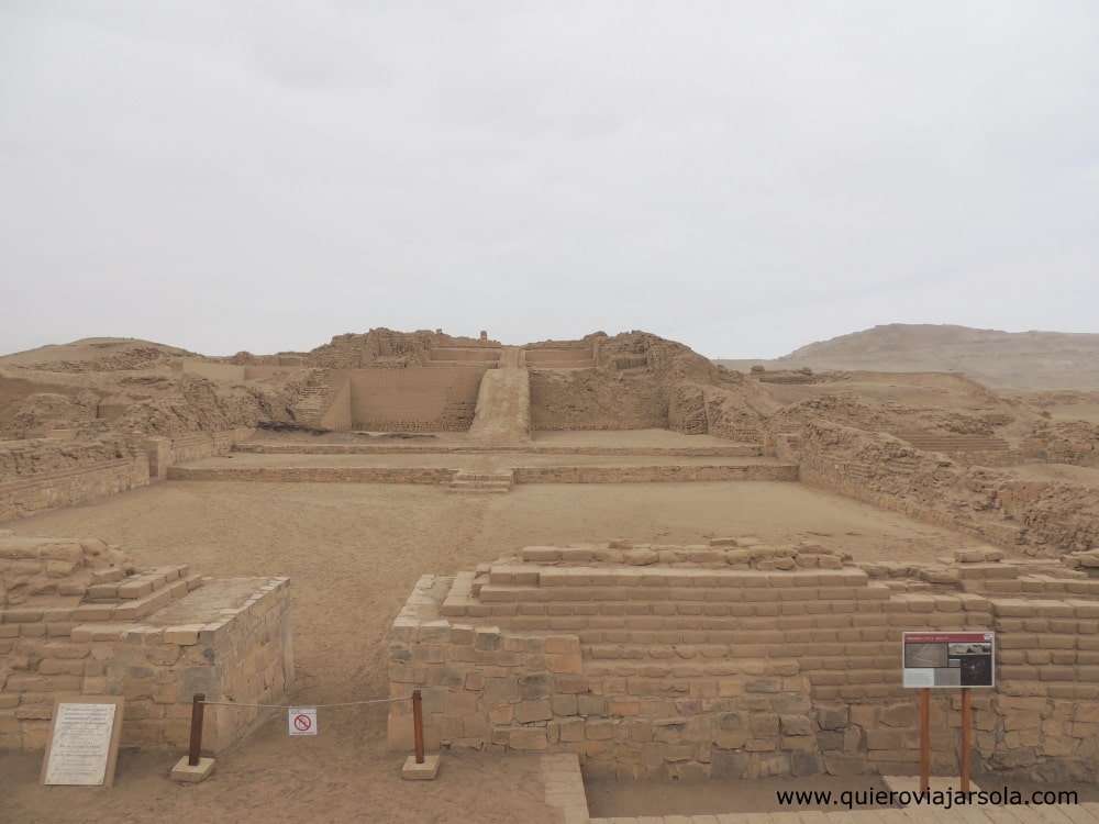 Pirámide en Pachacamac