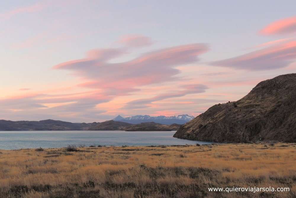 Atardecer en Torres del Paine