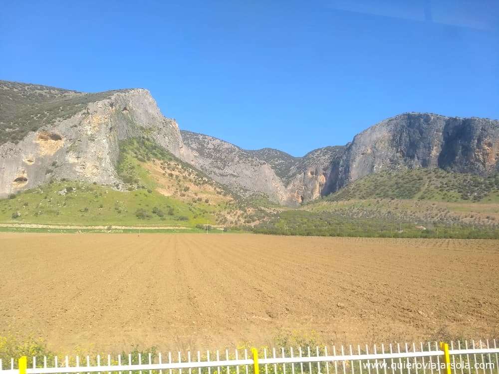 Paisajes desde el tren a Éfeso