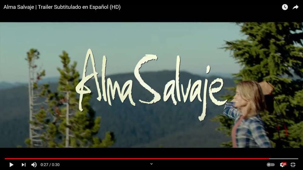 Películas para viajar sola, Alma Salvaje