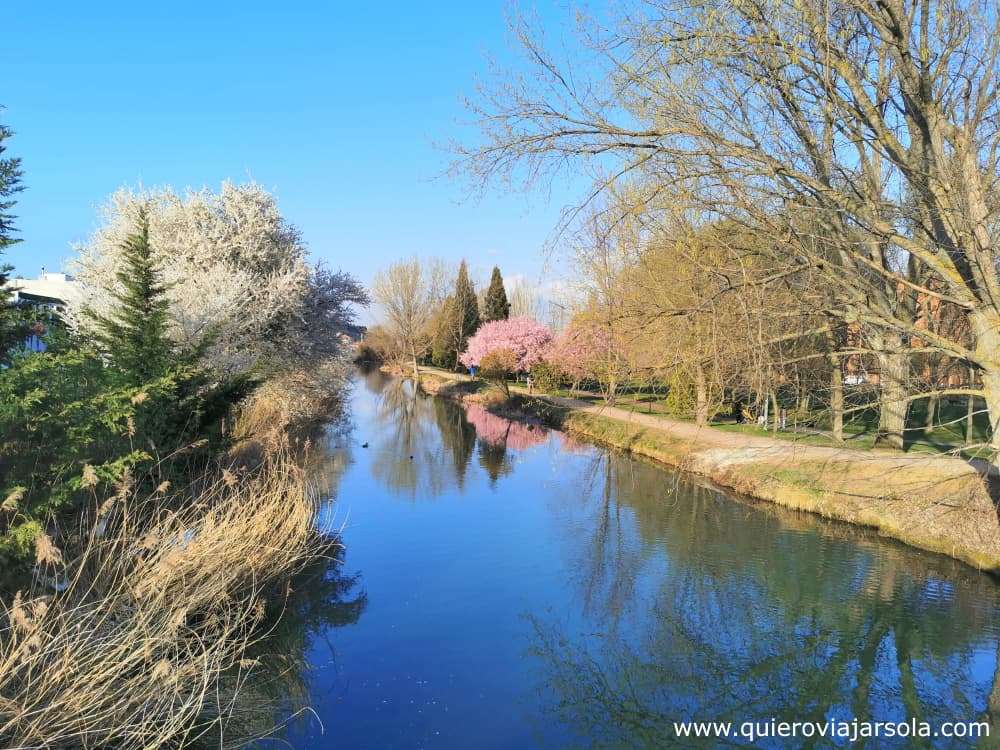 Canal de Castilla en Valladolid