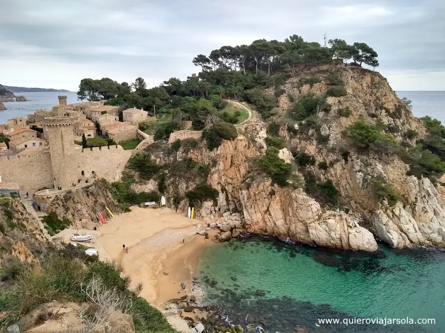 Vista de Es Codolar desde el Camino de Ronda