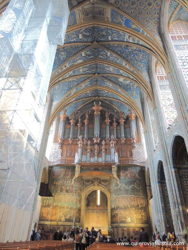 Interior de la Catedral de Albí