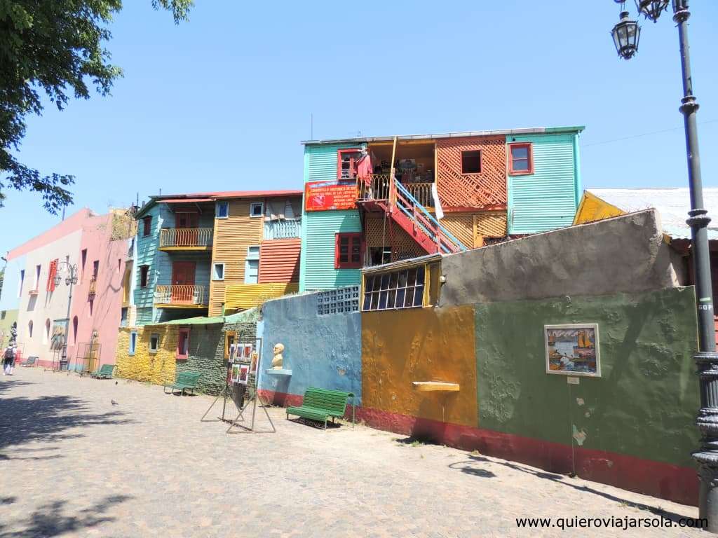 Casas Coloridas en Caminito Buenos Aires