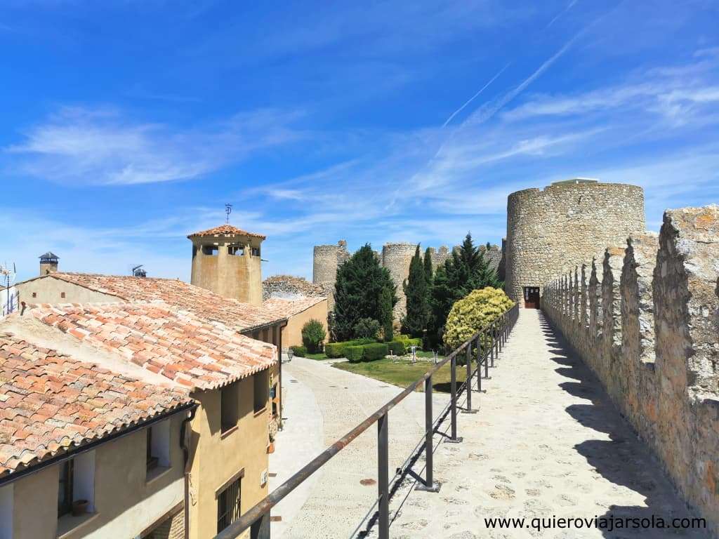 Vista de las murallas desde arriba