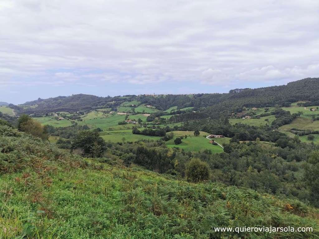 Paisaje del entorno de Colombres