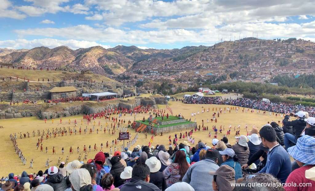 El Inti Raymi desde Saqsaywaman