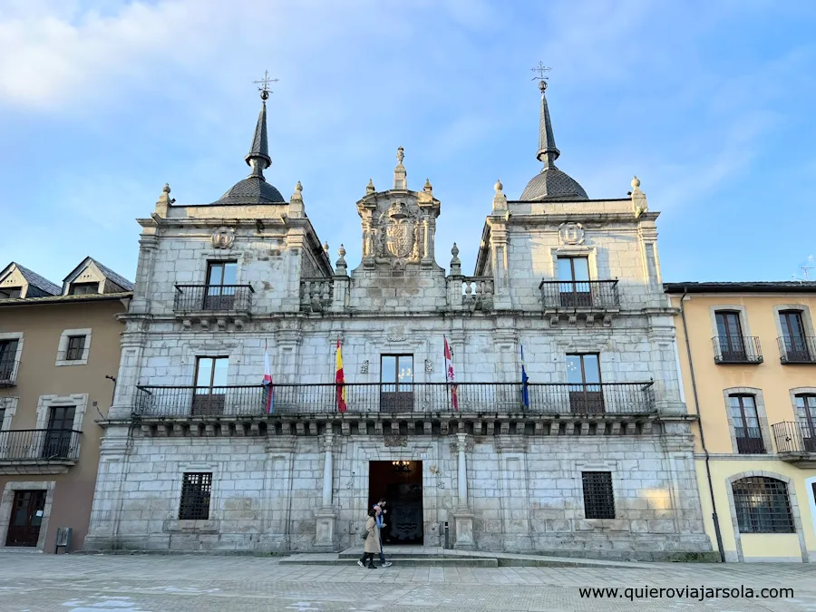 Fachada del Ayuntamiento de Ponferrada