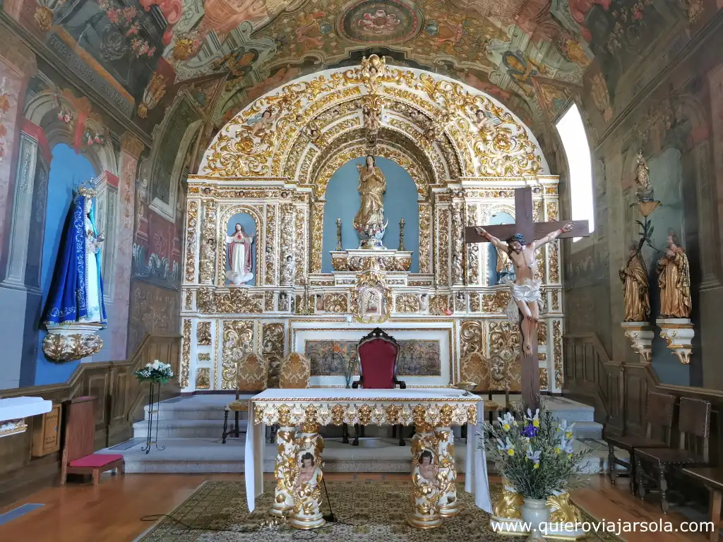 Altar de la iglesia del Convento de Balsamão