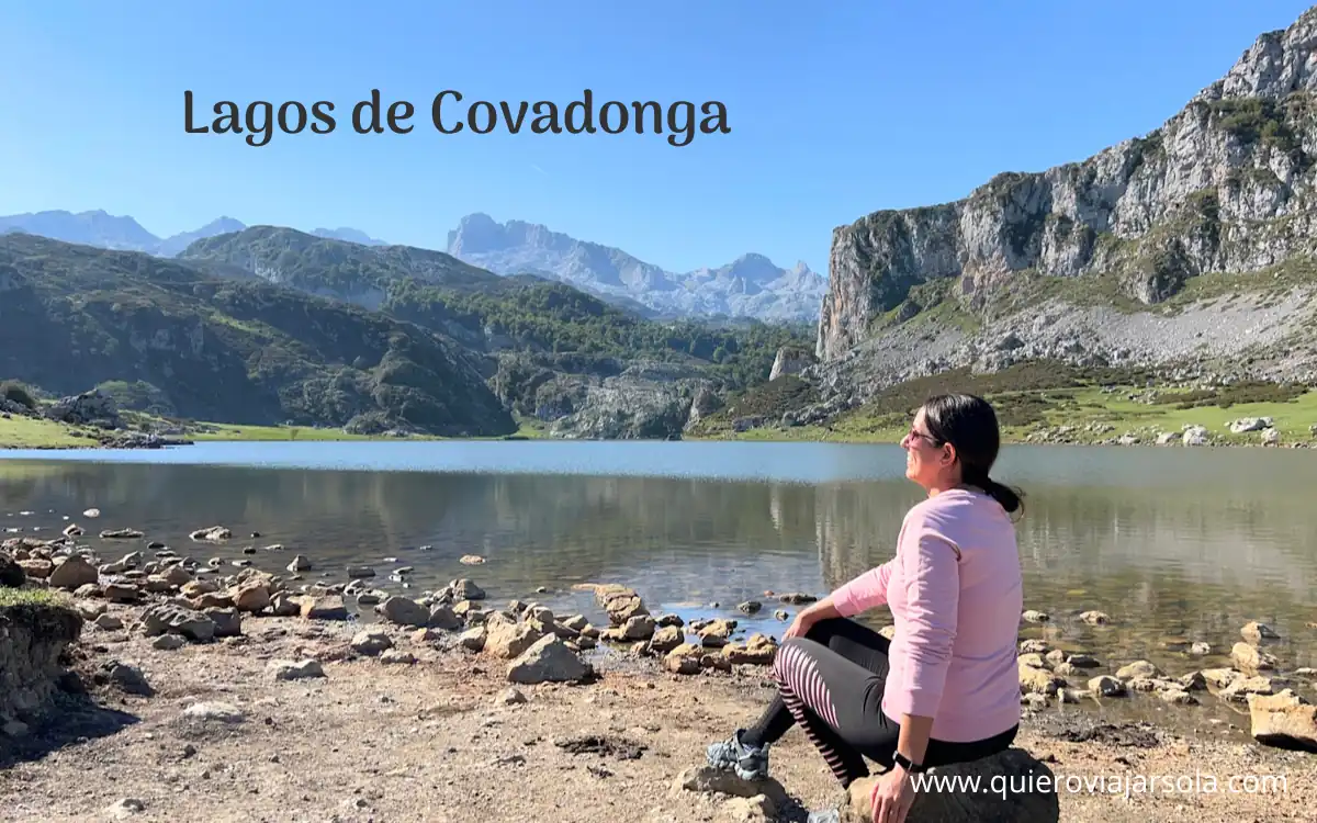 Yo en los Lagos de Covadonga