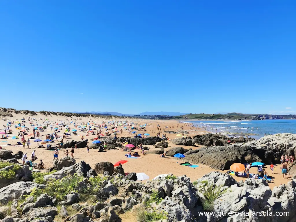 Playa en Liencres