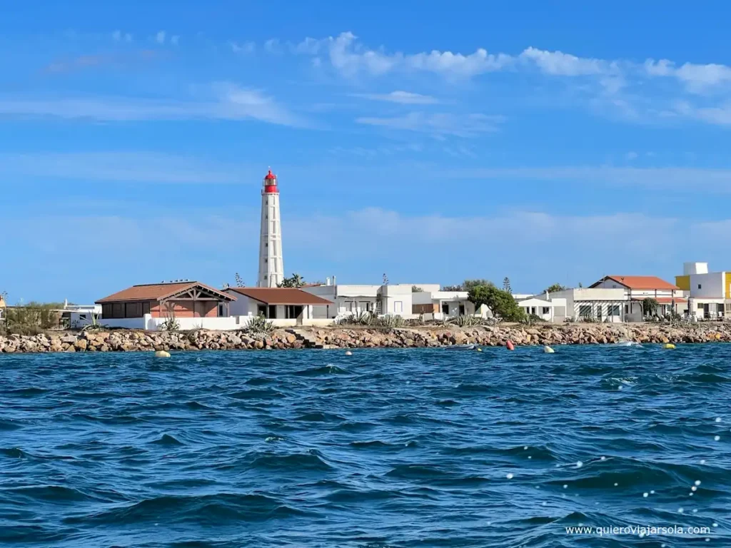 Ilha do Farol vista desde el barco