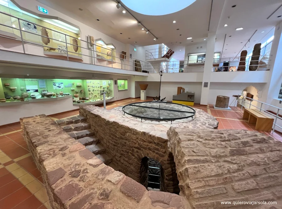 Interior del Museo de Arqueología en Silves