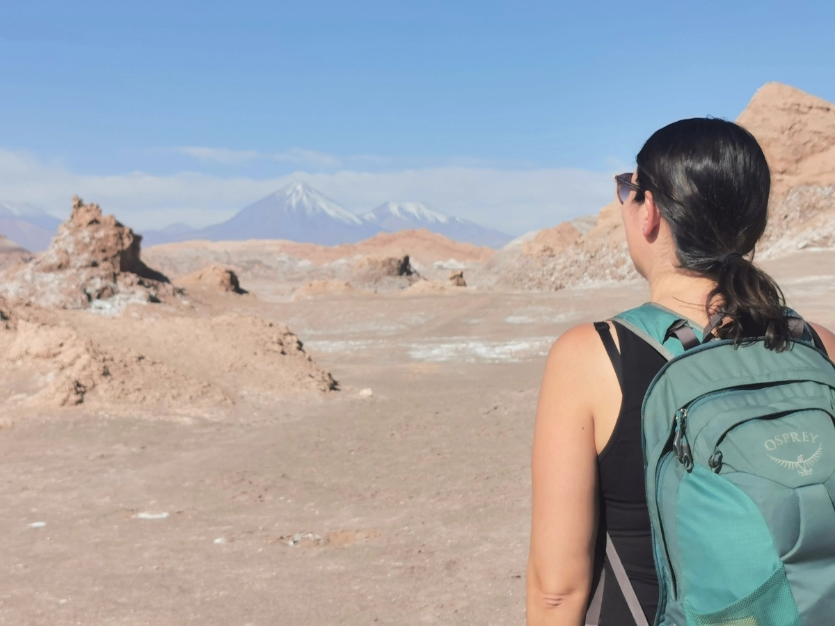 Yo en el Valle de la Luna en San Pedro de Atacama.
Portada del post "Descuento Heymondo"