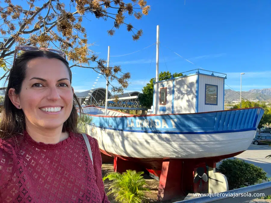 Yo con el Barco de Chanquete