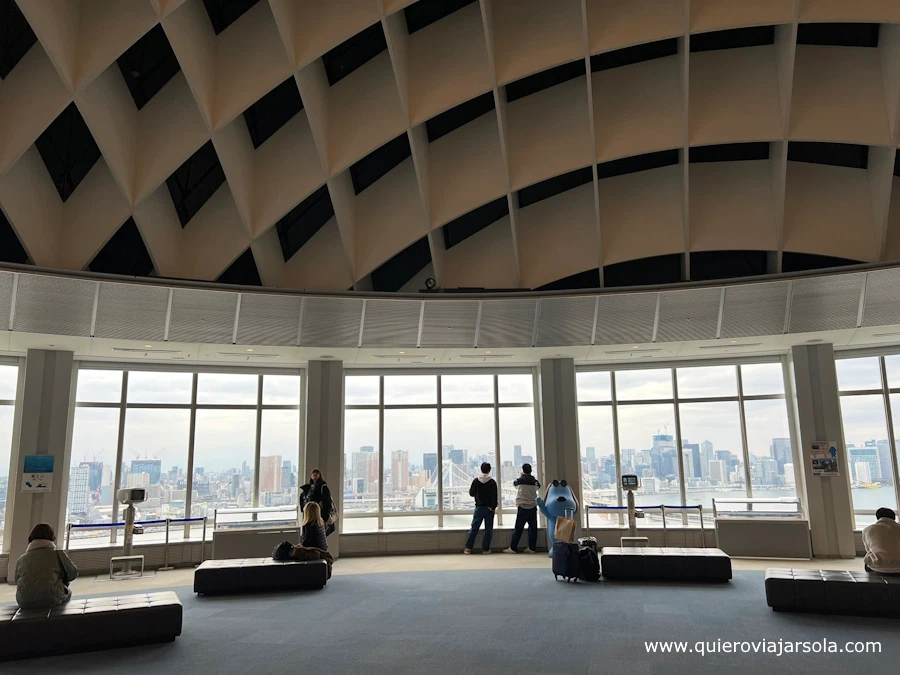 Mirador del edificio de la Fuji Television