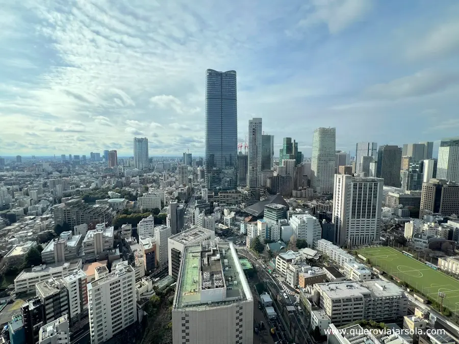 Vistas desde la torre de Tokio