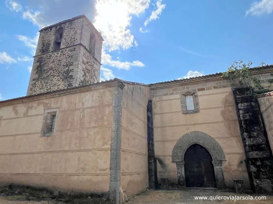 Exterior de la Iglesia de la Asunción de Granadilla