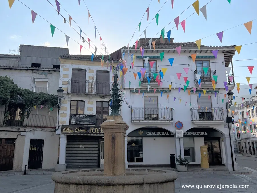 Plaza de la Corredera y su fuente