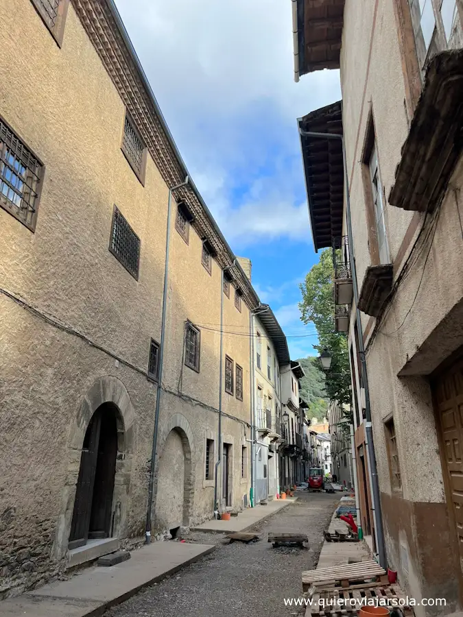 Calle del Agua en Villafranca del Bierzo