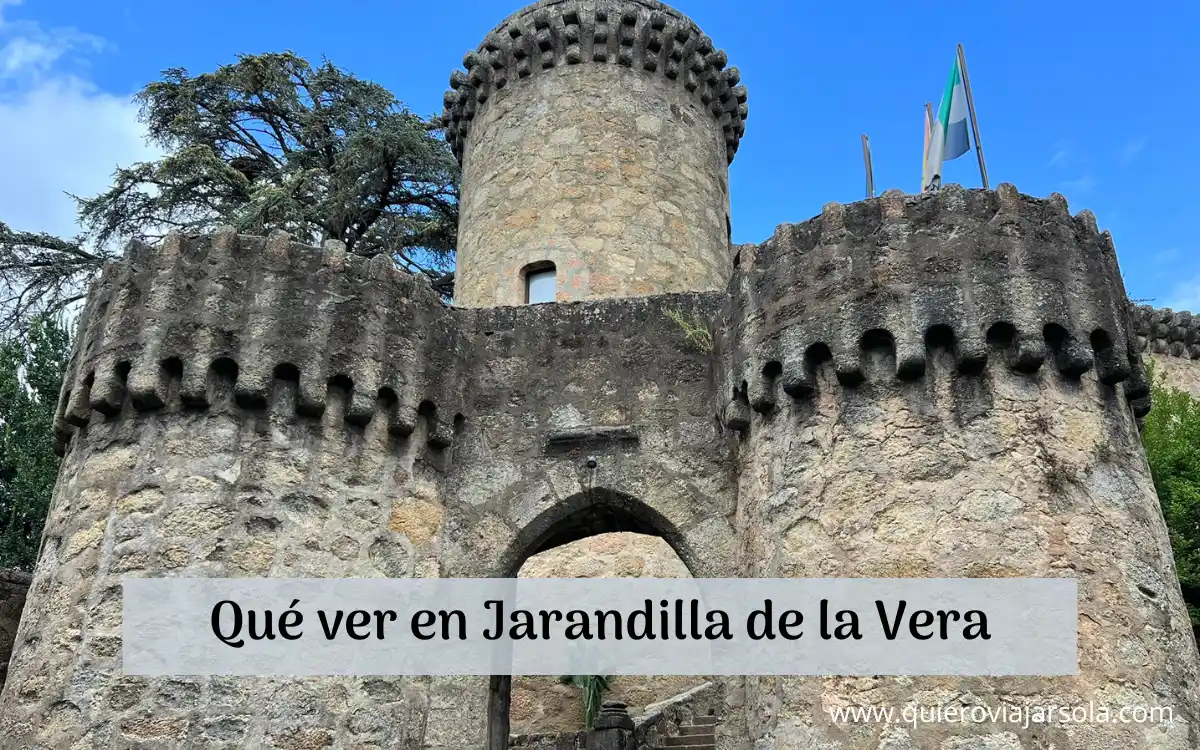 Entrada al Castillo de Jarandilla de la Vera